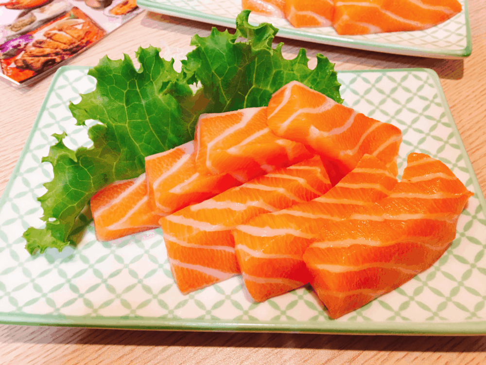「每日限量」油脂分布最均勻的鮭魚生魚片